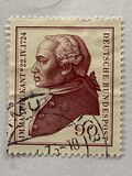 [The 250th Anniversary of the Birth of Immanuel Kant, Philosopher, type VY]