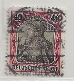 [Germania - Inscription "REICHSPOST", type J8]