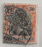 [Germania - Inscription "REICHSPOST", type J7]