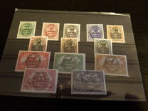 [German Empire Postage Stamps Overprinted, type B]
