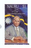 [The 25th Anniversary of Independence and Hammer DeRoburt, Former President, Commemoration, type LV]