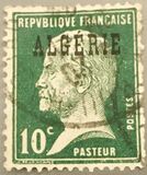 [French Postage Stamps Overprinted in Black, प्रकार B4]