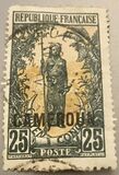 [Middle Congo Postage Stamps (Colors Changed) Overprinted "CAMEROUN", tegund E7]