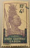 [Warrior - Inscription "CONGO FRANCAIS GABON", Tip F2]