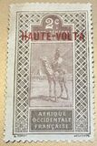 [Upper Senegal and Niger Postage Stamps Overprinted "HAUTE-VOLTA", type A1]