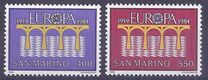 [EUROPA Stamps - Bridges - The 25th Anniversary of European Conference of Postal and Telecommunications Administrations, type AJK]