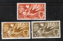 [Charity Stamps for Valencia - Barn Swallow & Coat of Arms, type AV]