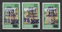 [The 60th Anniversary of International Chess Federation - Issue of 1983 Overprinted or Surcharged also, tipas UB]