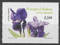 [Flora - English Iris. Self Adhesive, type KP]