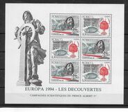 [EUROPA Stamps - Great Discoveries made by Prince Albert I, type CGD]