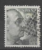 [General Franco - Without Imprint below Value, տեսակ LI18]