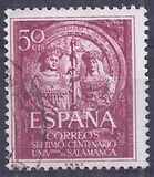 [Stamp Day - The 700th Anniversary of the Founding of the University of Salamanca, տեսակ ANR]