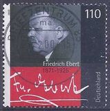 [The 70th Anniversary of the Death of Friedrich Ebert, 1871-1925, type BTB]