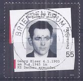 [The 100th Anniversary of the Birth of Johann Georg Elser, 1903-1945, tip CAV]
