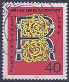 [The 1000th Anniversary of the Death of Roswitha von Gandersheim, Poet, Typ UP]