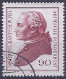 [The 250th Anniversary of the Birth of Immanuel Kant, Philosopher, type VY]