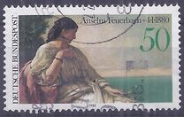 [The 100th Anniversary of the Death of Anselm Feuerbach, Painter, type AEQ]