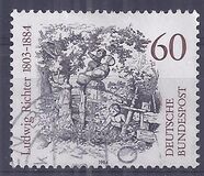[The 100th Anniversary of the Death of Ludwig Richter, Painter, тип AKZ]
