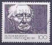 [The 100th Anniversary of the Death of Ludwig Windthorst, Politician, type AWH]