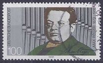 [The 75th Anniversary of the Death of Max Reger, Composer, type AXA]