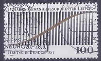 [The 250th Anniversary of the  Gewandhaus Orchestra from Leipzig, type BBW]