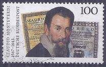[The 350th Anniversary of the Death of Claudio Monteverdi, Composer, type BDV]