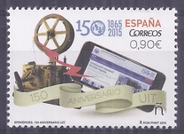 [The 150th Anniversary of the ITU - International Telecommunications Union, type GJX]