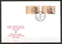 [The Death of Prince Franz Joseph II, 1906-1989 and Princess Gina, 1921-1989, 類型 AIG]