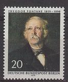 [The 150th Anniversary of the Birth of Theodor Fontane, type JA]
