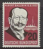 [The 100th Anniversary of the Birth of Albert Ballin, típus DC]