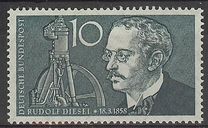 [The 100th Anniversary of the Birth of Rudolf Diesel, 1858-1913, Tip DT]