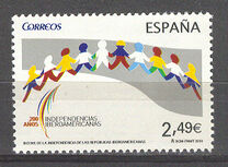 [The 200th Anniversary of the Independence of the Lation Republics, tegund FQT]