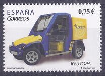 [EUROPA Stamps - Postal Vehicles, タイプ GBG]