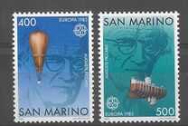 [EUROPA Stamps - Inventions of Auguste Piccard, Scrivi AIV]