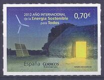 [International Year of Sustainable Energy for All - Self Adhesive, тып FXI]