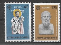 [EUROPA Stamps - Famous People - Notable Cypriots, type MW]