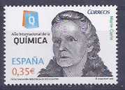 [International Year of Chemistry - Marie Curie, 1867-1934, тып FUD]
