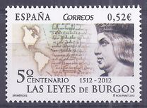 [The 500th Anniversary of the Laws of Burgos, タイプ GAM]
