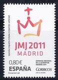 [World Youth Day, Madrid - Joint Issue with The Vatican, type FVE]