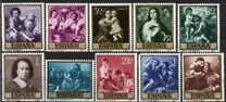 [Paintings by Bartolome Esteban Murillo - Stamp Day, Tip ATG]