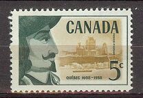 [The 350th Anniversary of Founding of Quebec by Samuel de Champlain, type ID]