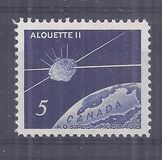 [Launching of Canadian Satellite "Alouette II", type KO]