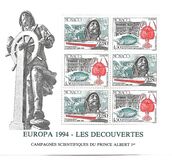 [EUROPA Stamps - Great Discoveries made by Prince Albert I, typ CGD]