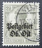 [German Empire Postage Stamps Overprinted "Postgebiet Ob. Ost", 類型 A]