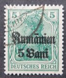 [German Empire Postage Stamps Surcharged & Overprinted "Rumanien", typ C]