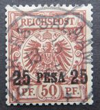 [German Stamps - Overprinted, type A4]