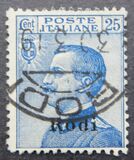 [Italian Stamps Overprinted "Rodi", Tip D]