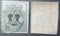 [Stamps with Coloured Grill, प्रकार B6]