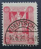 [Inscription: "COMMISSION INTERALLIEE" at Top, tyyppi A1]