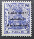 [Inscription: "COMMISSION INTERALLIEE" at Top, tyyppi A3]